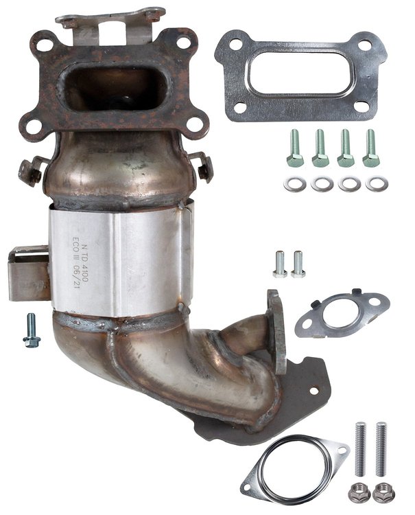 641624 Federal/EPA Catalytic Converter - Direct Fit; 2021, 2019 Nissan Altima, 2019-2021 Nissan Altima Front