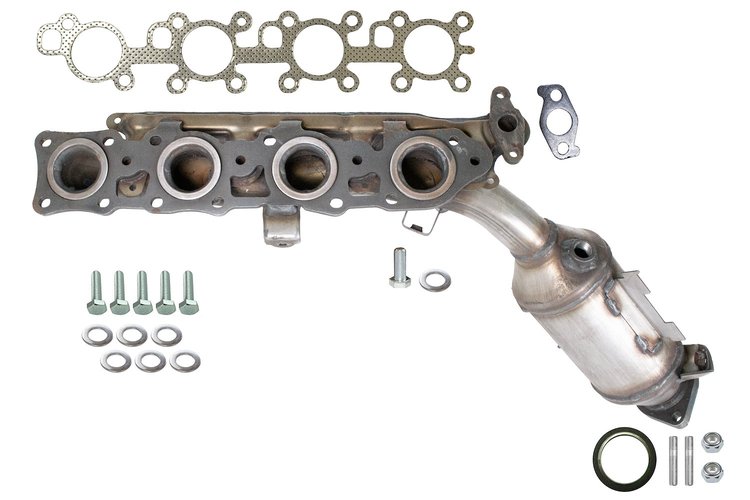 641633 Federal/EPA Catalytic Converter - Direct Fit w/ Integrated Manifold; 2010-2023 Lexus GX460 Right