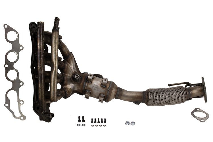 641654 Federal/EPA Catalytic Converter - Direct Fit w/ Integrated Manifold; 2013-2014 Ford C-Max Front