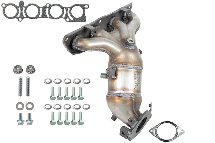 641658 Federal/EPA Catalytic Converter - Direct Fit w/ Integrated Manifold; Fits Select Nissan