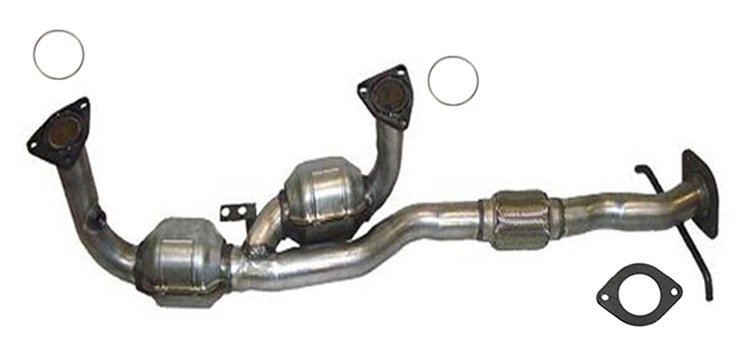 642232 Federal/EPA Catalytic Converter - Direct Fit w/ Integrated Manifold; 2001-2005 Hyundai Accent