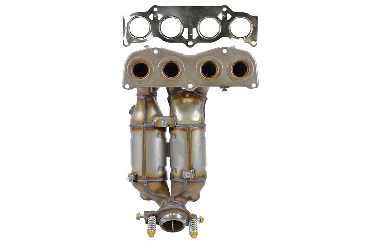 642277 Federal/EPA Catalytic Converter - Direct Fit w/ Integrated Manifold; 2001-2003 Toyota RAV4