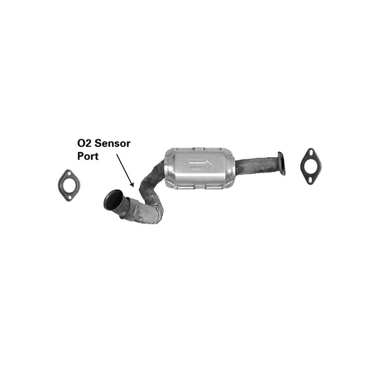 642590 Federal/EPA Catalytic Converter - Direct Fit; Fits Select Ford/Mercury