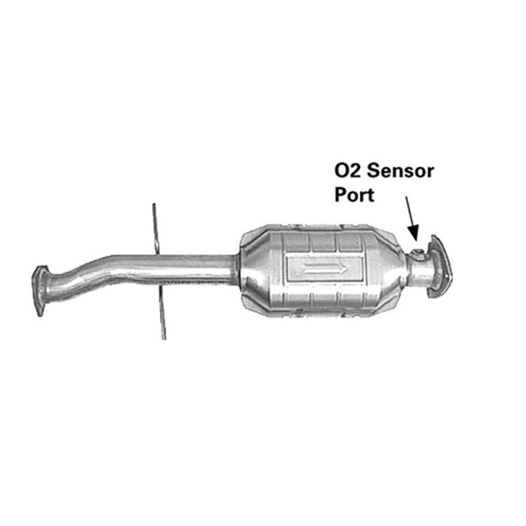 642710 Federal/EPA Catalytic Converter - Direct Fit; 1998-1999 Chevrolet S10, GMC Sonoma, Isuzu Hombre