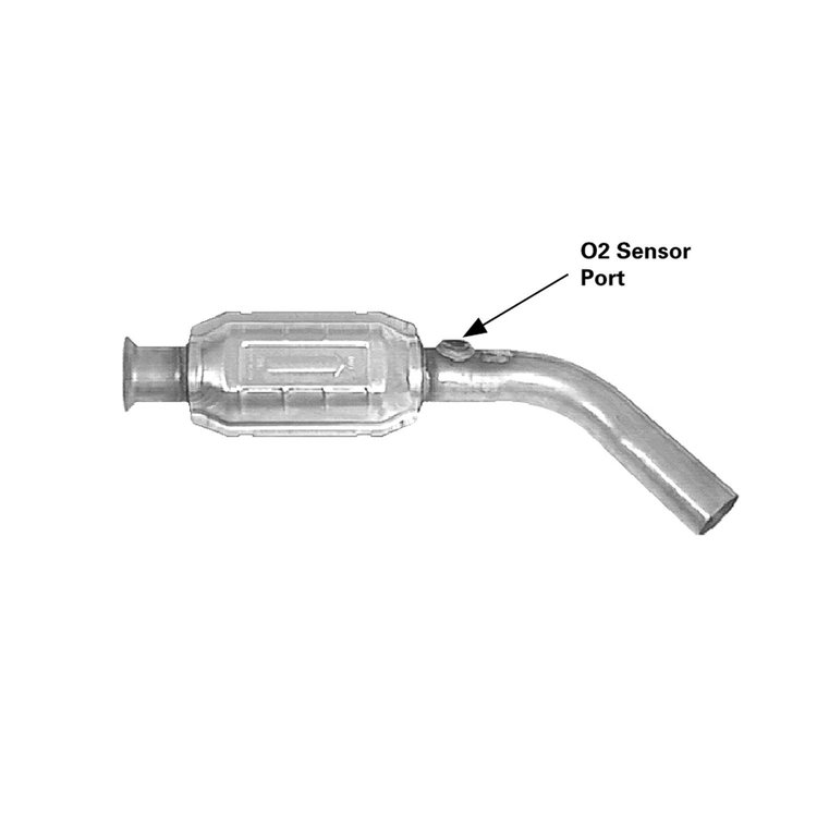 642729 Federal/EPA Catalytic Converter - Direct Fit; Fits Select Chrysler/Dodge