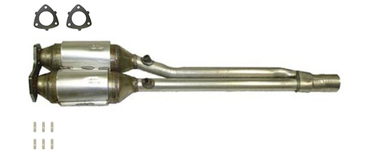 642859 Federal/EPA Catalytic Converter - Direct Fit; 2004-2006 Audi TT Quattro, 2004 Volkswagen R32