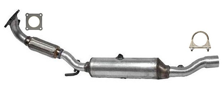 642861 Federal/EPA Catalytic Converter - Direct Fit; 2004-2005 Volkswagen Jetta