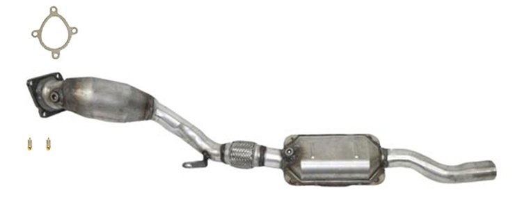 642879 Federal/EPA Catalytic Converter - Direct Fit; 2000-2005 Audi A6 Quattro Right, Allroad Quattro Right