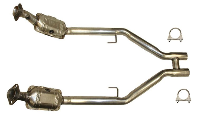 643008 Federal/EPA Catalytic Converter - Direct Fit; 2005-2010 Ford Mustang