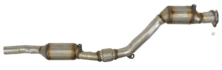 643128 Federal/EPA Catalytic Converter - Direct Fit; 2003-2005 Audi Allroad Quattro Right