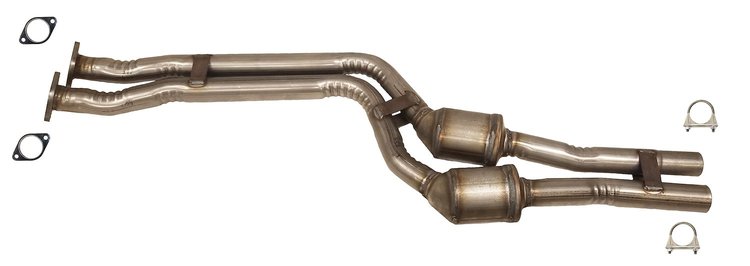 643162 Federal/EPA Catalytic Converter - Direct Fit; 2007-2010 BMW X3 Rear