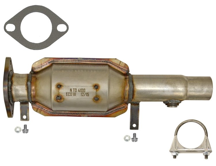 644031 Federal/EPA Catalytic Converter - Direct Fit; 2007-2009 Mazda 3 Rear