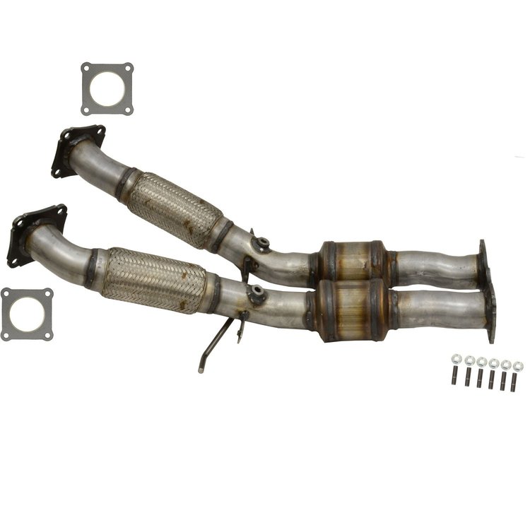 644070 Federal/EPA Catalytic Converter - Direct Fit; 2011-2014 Volvo XC60 Rear, XC70 Rear, S80 Rear