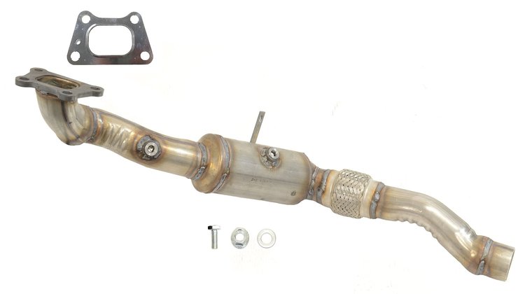 644132 Federal/EPA Catalytic Converter - Direct Fit; 2016-2018 Cadillac CT6 Left
