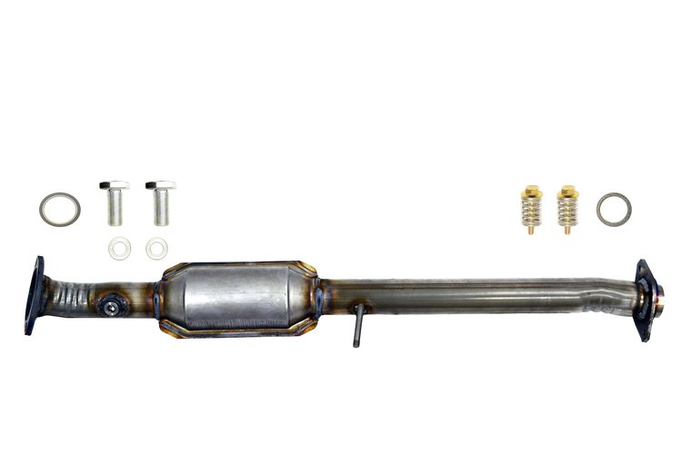 644142 Federal/EPA Catalytic Converter - Direct Fit; 2014-2018 Toyota Highlander Rear