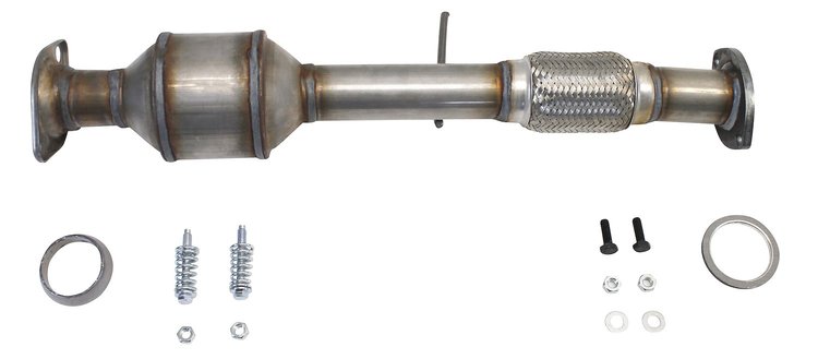 644144 Federal/EPA Catalytic Converter - Direct Fit; 2014-2019 Toyota Highlander Rear