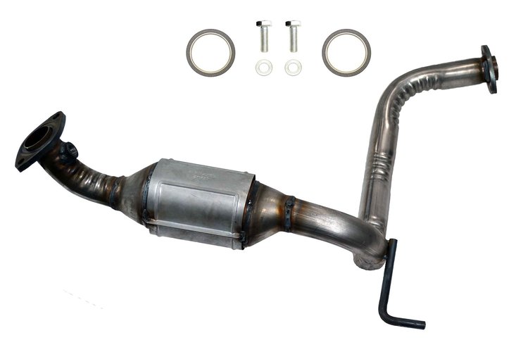 644153 Federal/EPA Catalytic Converter - Direct Fit; 2016-2023 Toyota Tacoma Rear Left