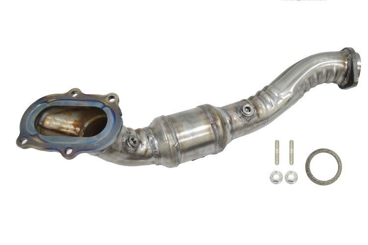 644154 Federal/EPA Catalytic Converter - Direct Fit; 2006-2011 Chevrolet Corvette Left