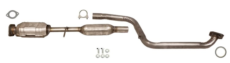 644164 Federal/EPA Catalytic Converter - Direct Fit; 2010-2013 Mazda 3 Rear