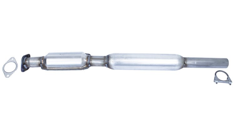 644239 Federal/EPA Catalytic Converter - Direct Fit; 2016-2019 Ford Explorer Rear
