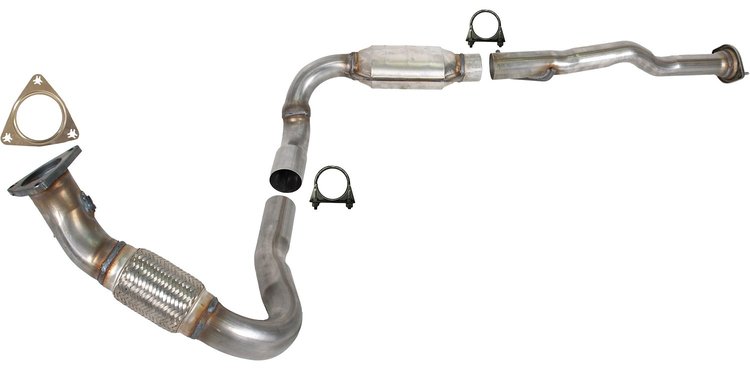 644253 Federal/EPA Catalytic Converter - Direct Fit; 2015-2022 Chevrolet Colorado Rear, GMC Canyon Rear