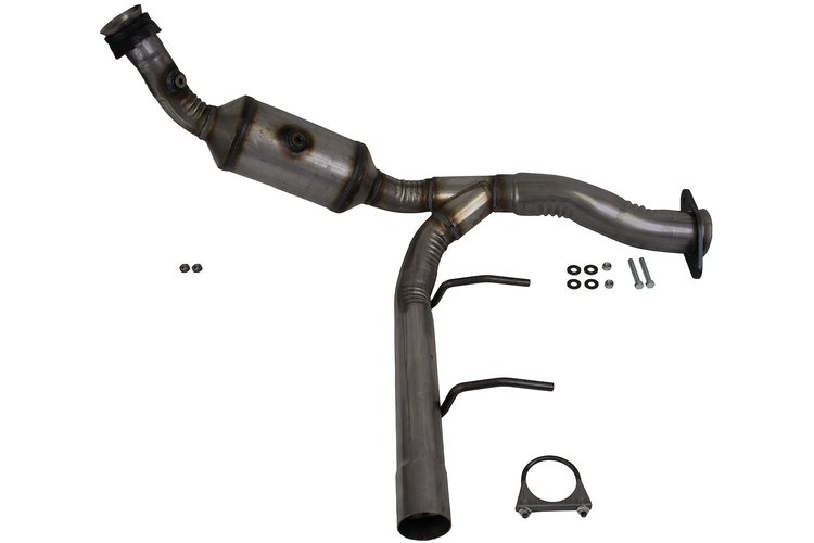 645117 Federal/EPA Catalytic Converter - Direct Fit; 2015-2020 Ford F-150 Front Right