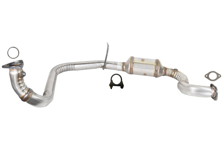 645128 Federal/EPA Catalytic Converter - Direct Fit; 2020-2024 Isuzu NPR-HD Left