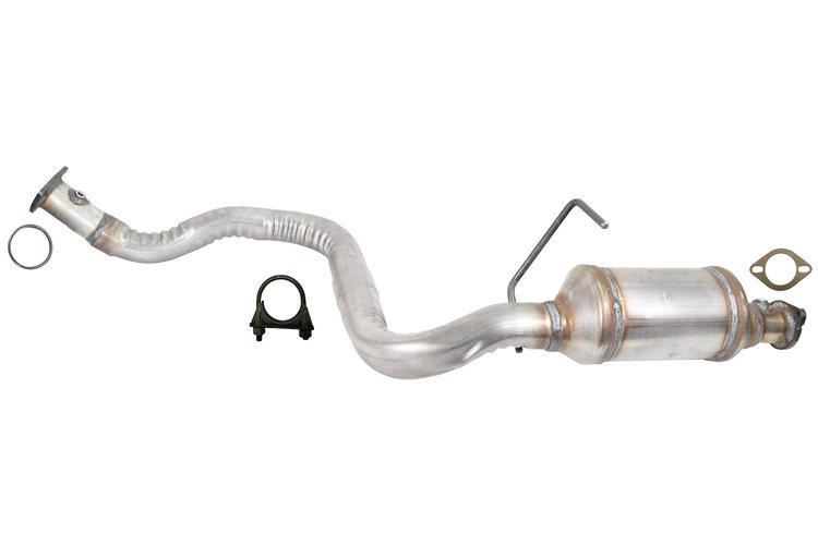 645129 Federal/EPA Catalytic Converter - Direct Fit; 2020-2024 Isuzu NPR-HD Right