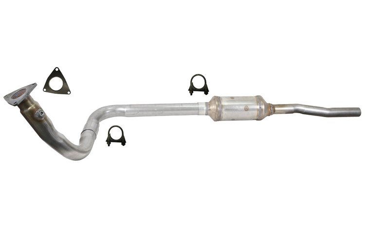 645133 Federal/EPA Catalytic Converter - Direct Fit; 2011-2018 Freightliner MT55 Left, MT45 Left