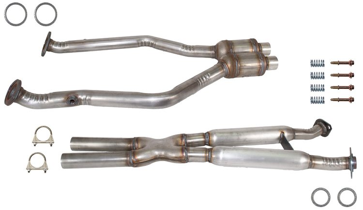 645144 Federal/EPA Catalytic Converter - Direct Fit; 2013-2015 Lexus GS350 Rear