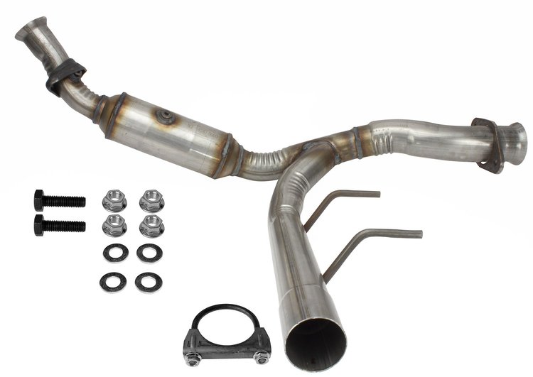 645146 Federal/EPA Catalytic Converter - Direct Fit; 2015-2020 Ford F-150 Front Right, F-150 Right