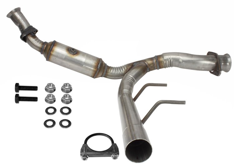 645147 Federal/EPA Catalytic Converter - Direct Fit; 2015-2020 Ford F-150, F-150 Front Right, F-150 Right