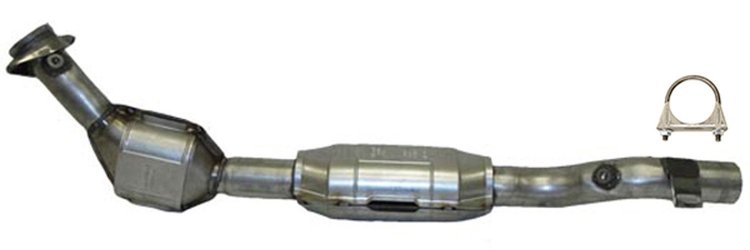 645207 Federal/EPA Catalytic Converter - Direct Fit; 2001-2004 Ford F-150 Right, F-150 Heritage Right