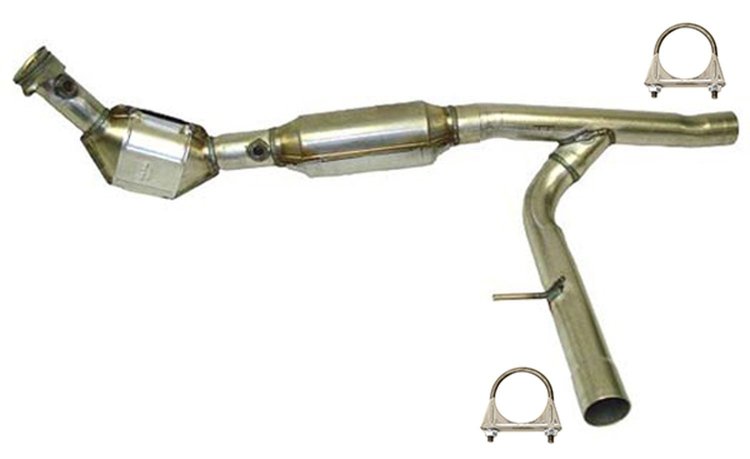 645216 Federal/EPA Catalytic Converter - Direct Fit; 2004-2005 Ford F-150 Right