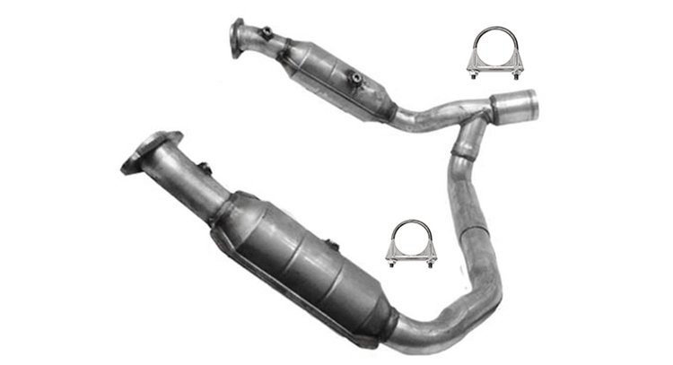 645229 Federal/EPA Catalytic Converter - Direct Fit; 2008 Dodge Ram 1500