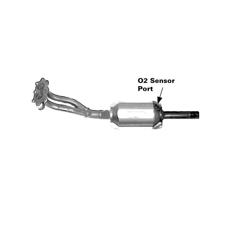 645364 Federal/EPA Catalytic Converter - Direct Fit; 1998-2001 Volkswagen Jetta, Beetle, Golf