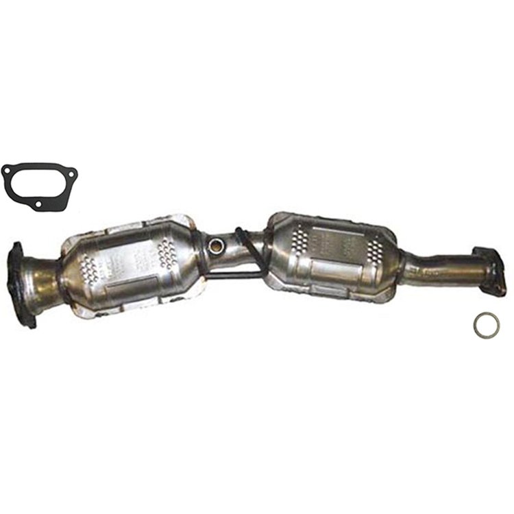 645418 Federal/EPA Catalytic Converter - Direct Fit; 2001-2003 Ford Ranger Rear, Mazda B3000 Rear, B4000 Rear