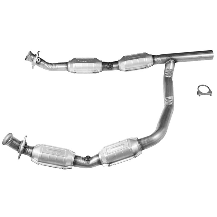 645464 Federal/EPA Catalytic Converter - Direct Fit; 2007-2008 Ford E-250, 2007-2008 Ford E-150