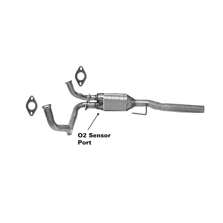 645926 Federal/EPA Catalytic Converter - Direct Fit; 1994-1995 Dodge Ram 1500, 1994-1995 Dodge Ram 2500