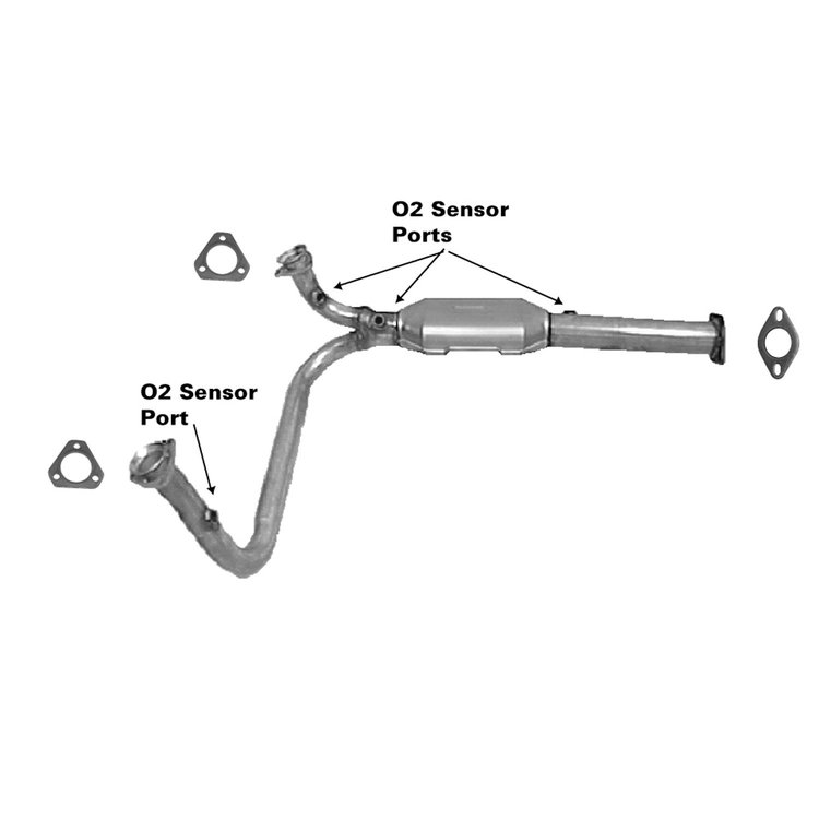 645946 Federal/EPA Catalytic Converter - Direct Fit; Fits Select Chevrolet/GMC