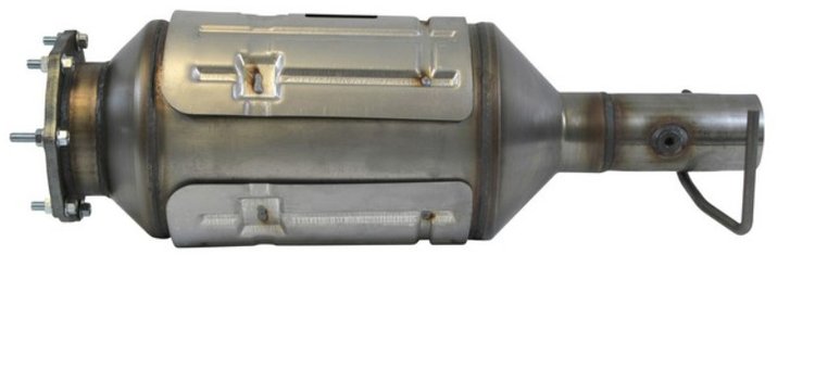 649001 Federal/EPA Catalytic Converter - Diesel Particulate Filter; 7 Bolt Welded Flange Inlet