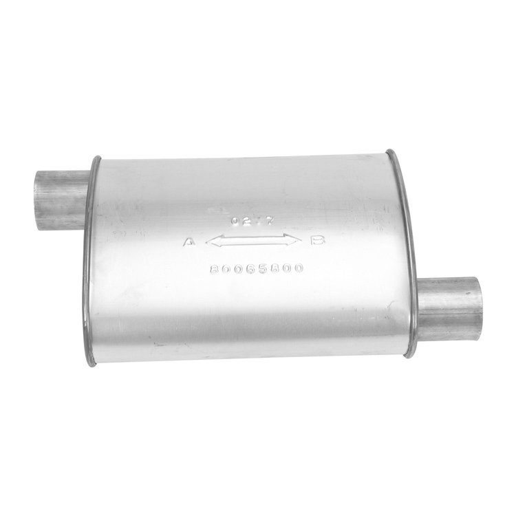 6580 Direct Fit Muffler - MSL Maximum; 1986 Ford Mustang Right