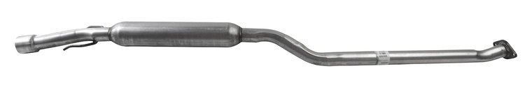 68460 Prebent Exhaust Pipe; 2007-2010 Toyota Sienna Center, 2004-2006 Toyota Sienna Rear