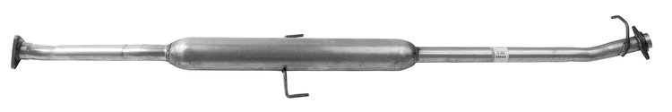 68463 Prebent Exhaust Pipe; 2002-2004 Honda CR-V Center