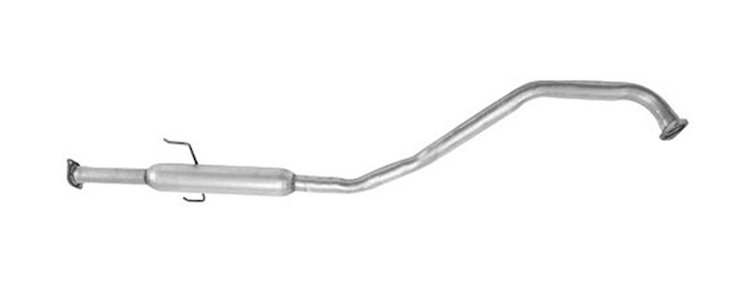 68489 Prebent Exhaust Pipe; 2003-2008 Hyundai Tiburon