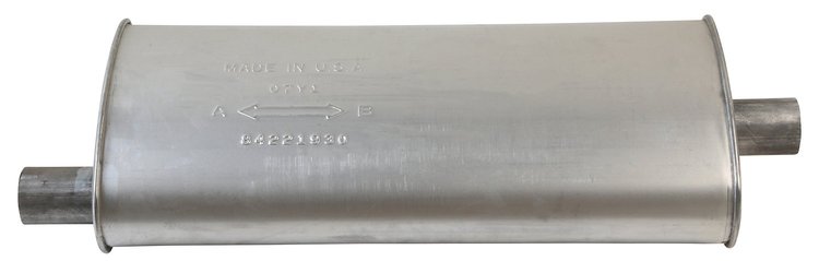 709013 Universal Muffler - MSL Maximum; 1.750 In. Inlet; 1.75 In. Outlet; 20.000 In. Body; 25.000 In. OAL; O...