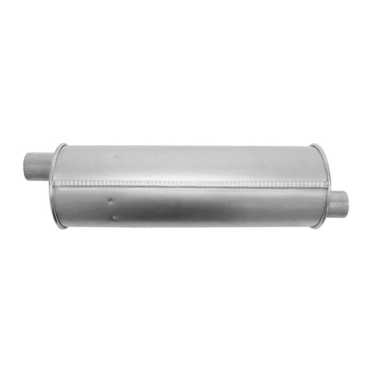 709993 Direct Fit Muffler - MSL Maximum; 2.000 In. Inlet; 2 In. Outlet; 19.000 In. Body; 24.000 In. OAL; OE ...