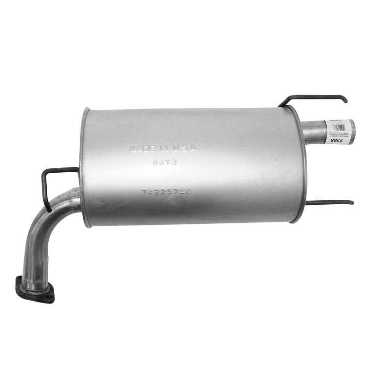7288 Exhaust Muffler Assembly; 2007-2011 Toyota Camry Right, 2007-2012 Lexus ES350 Right