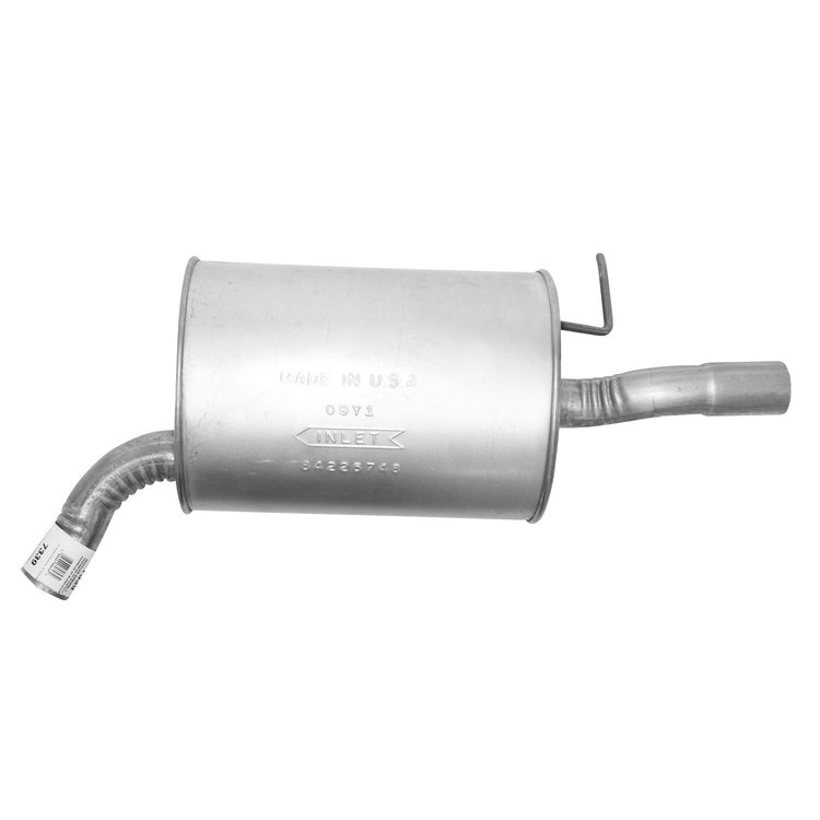 7339 Exhaust Muffler Assembly; 2006-2008 Hyundai Sonata Right, 2006-2010 Hyundai Azera Right