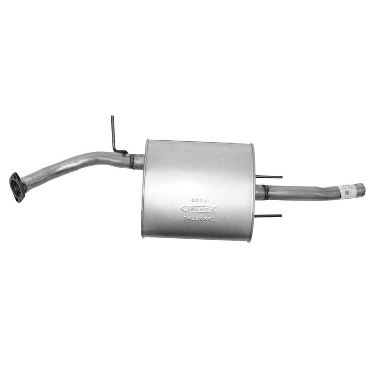 7374 Exhaust Muffler Assembly; 1988-1992 Toyota Corolla, 1990-1992 Geo Prizm
